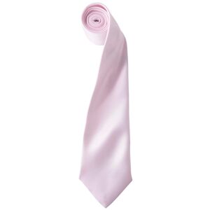 Premier Workwear Saténová kravata - Růžová