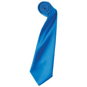 Premier Workwear Saténová kravata - Safírová modrá