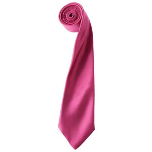Premier Workwear Saténová kravata - Hot pink