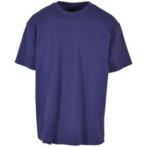 Build Your Brand Pánské tričko Heavy Oversize Tee - Světlá námořní modrá | M