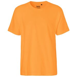 Neutral Pánské tričko Classic z organické Fairtrade bavlny - Světle oranžová | M
