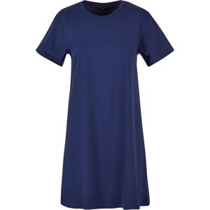 Build Your Brand Tričkové šaty - Světlá námořní modrá | S