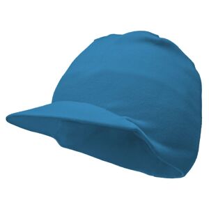 Pletex Dětská čepice s kšiltem - Modrá | 48-52