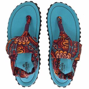 Gumbies Dámské sandály Gumbies Slingback - Turquoise Vintage | 43
