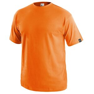 Canis (CXS) Tričko s krátkým rukávem CXS DANIEL - Oranžová | XXXL