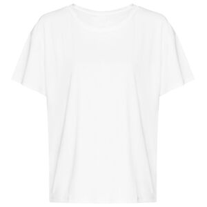 Just Cool Dámské sportovní tričko s otevřenými zády - Arktická bílá | XS