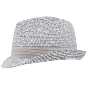 Myrtle Beach Melírovaný klobouk MB6700 - Šedý melír | L/XL