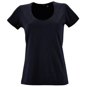 SOL'S Dámské tričko s hlubokým výstřihem Metropolitan - Tmavě modrá | M