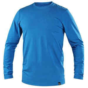 Canis (CXS) Pánské tričko s dlouhým rukávem CXS SIMON - Azurově modrá | M