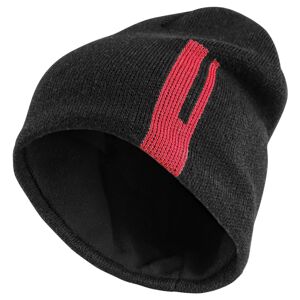 Canis Pletená zimní čepice CXS LOKI - Černá / červená | uni