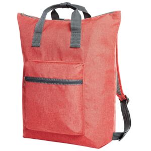 Halfar Skládací batoh a taška 2v1 SKY - Světle červená