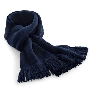 Beechfield Klasická pletená šála - Tmavě modrá