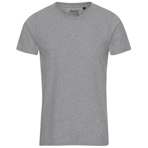 Neutral Pánské tričko z recyklovaných materiálů - Šedý melír | XL