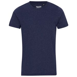 Neutral Pánské tričko z recyklovaných materiálů - Tmavě modrý melír | M