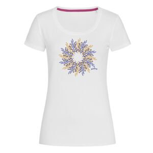 Bontis Dámské tričko CIRCLEAF - Bílá | L