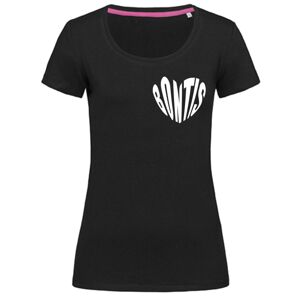 Bontis Dámské tričko HEART - Černá | XL