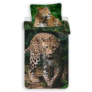 Jerry Fabrics Povlečení Leopard - Leopard | 140 x 200 cm / 70 x 90 cm