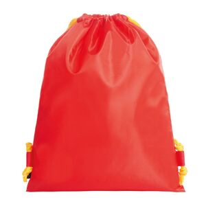 Halfar Stahovací batoh PAINT - Červená / žlutá