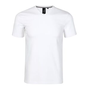 MALFINI Pánské tričko Action V-neck - Bílá | XL