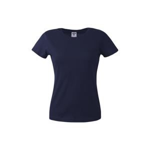 Dámské tričko ECONOMY - Tmavě modrá | XL
