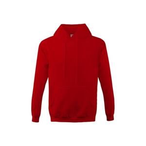 Mikina s kapucí klokanka NEW - Červená | XL