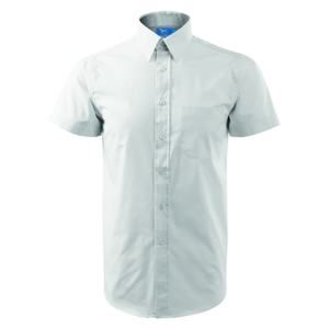 MALFINI Pánská košile s krátkým rukávem Chic - Bílá | M