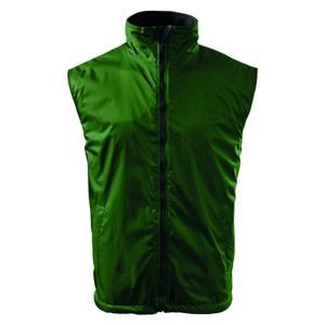 MALFINI Pánská vesta Body Warmer - Lahvově zelená | S