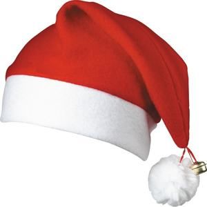 Čepice Santa Claus MB9501 - Červená / bílá | uni