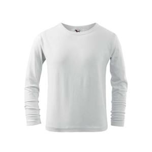 MALFINI Dětské tričko s dlouhým rukávem Long Sleeve - Bílá | 122 cm (6 let)