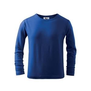 MALFINI Dětské tričko s dlouhým rukávem Long Sleeve - Královská modrá | 122 cm (6 let)