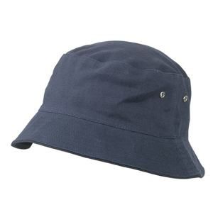 Myrtle Beach Bavlněný klobouk MB012 - Tmavě modrá / tmavě modrá | L/XL