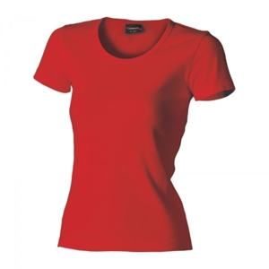 Dámské tričko HEAVY - Červená | XL