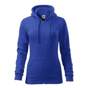 MALFINI Dámská mikina Trendy Zipper - Královská modrá | XS