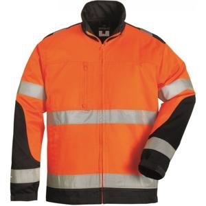 Reflexní bunda s límečkem Patrol - Oranžová | M