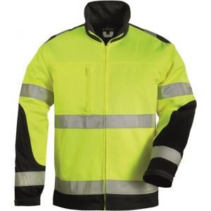 Reflexní bunda s límečkem Patrol - Žlutá | XL