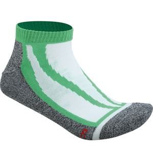 James & Nicholson Sportovní ponožky nízké JN209 - Zelená | 39-41