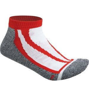 James & Nicholson Sportovní ponožky nízké JN209 - Červená | 35-38