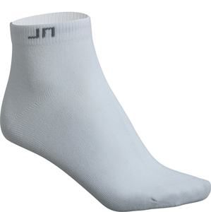 James & Nicholson Funkční ponožky kotníkové JN206 - Bílá | 35-38