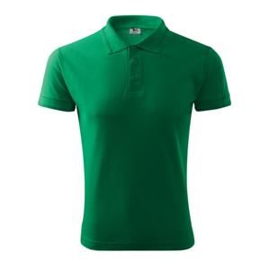 MALFINI Pánská polokošile Pique Polo - Středně zelená | XXXL