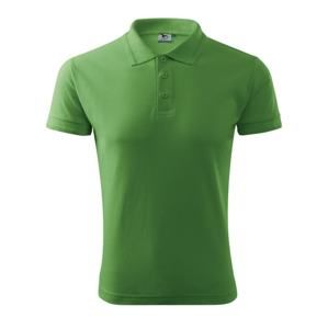 MALFINI Pánská polokošile Pique Polo - Trávově zelená | XXXL