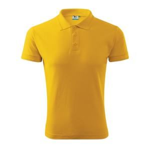 MALFINI Pánská polokošile Pique Polo - Žlutá | XL