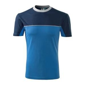 MALFINI Tričko Colormix - Azurově modrá | XL