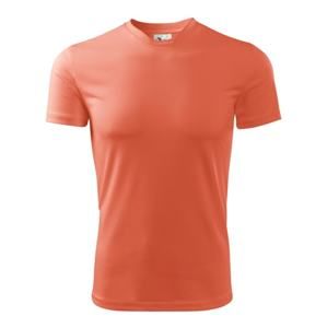 MALFINI Pánské tričko Fantasy - Neonově oranžová | XL