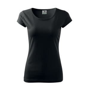 MALFINI Dámské tričko Pure - Černá | XL