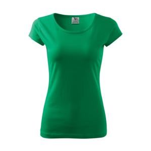 MALFINI Dámské tričko Pure - Středně zelená | S