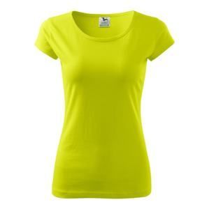 MALFINI Dámské tričko Pure - Limetková | XS