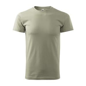 MALFINI Pánské tričko Basic - Světlá khaki | XS