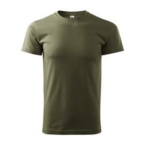 MALFINI Pánské tričko Basic - Military | XXXL