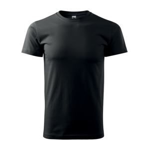 MALFINI Pánské tričko Basic - Černá | XXXL