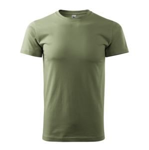 MALFINI Pánské tričko Basic - Khaki | XXL